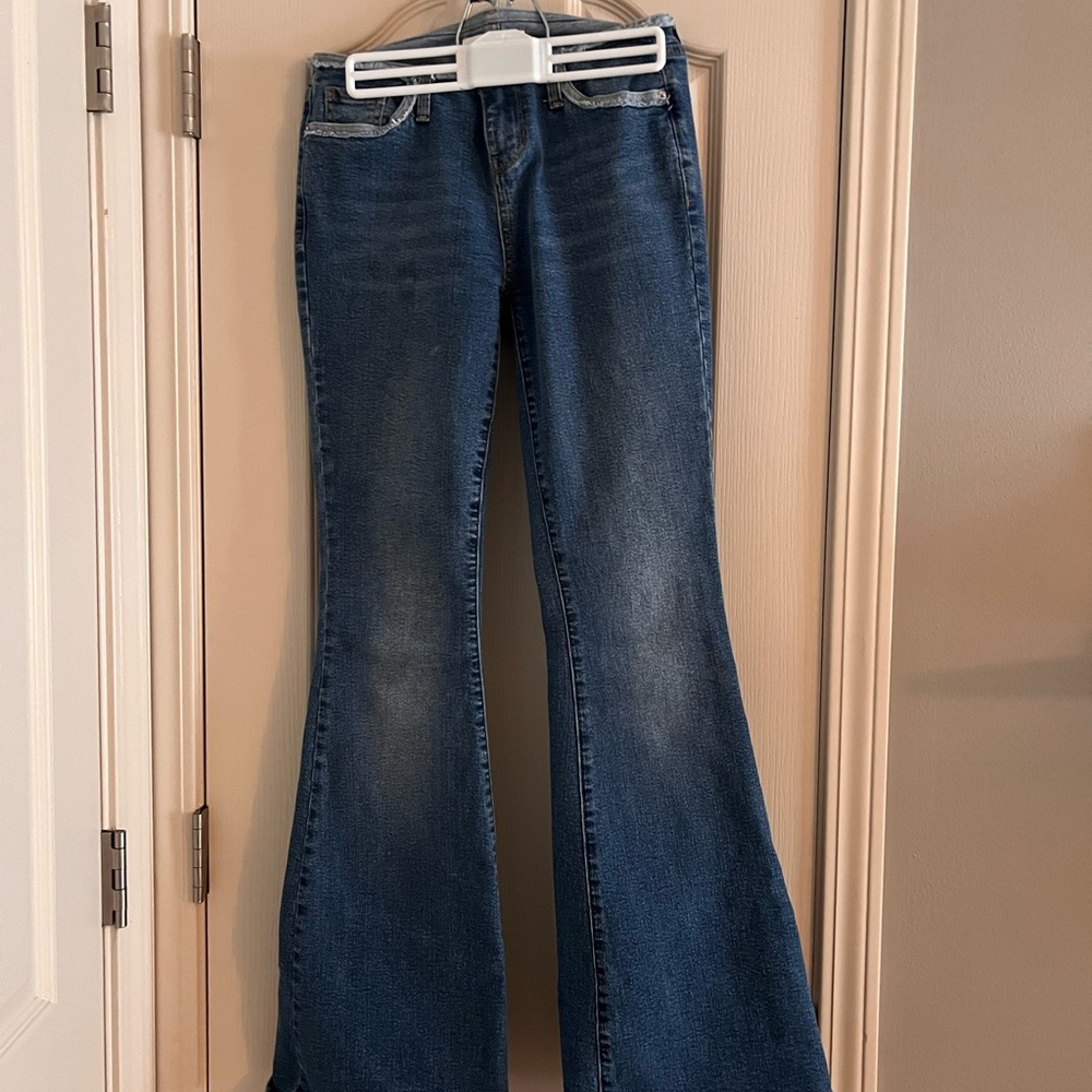 Flair jeans.